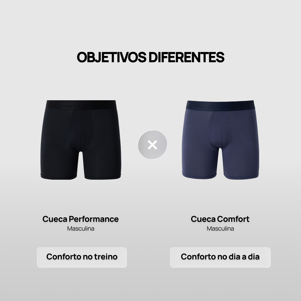 Cueca Performance + Cueca Comfort