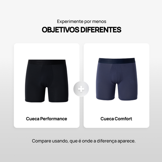 Cueca Performance + Cueca Comfort