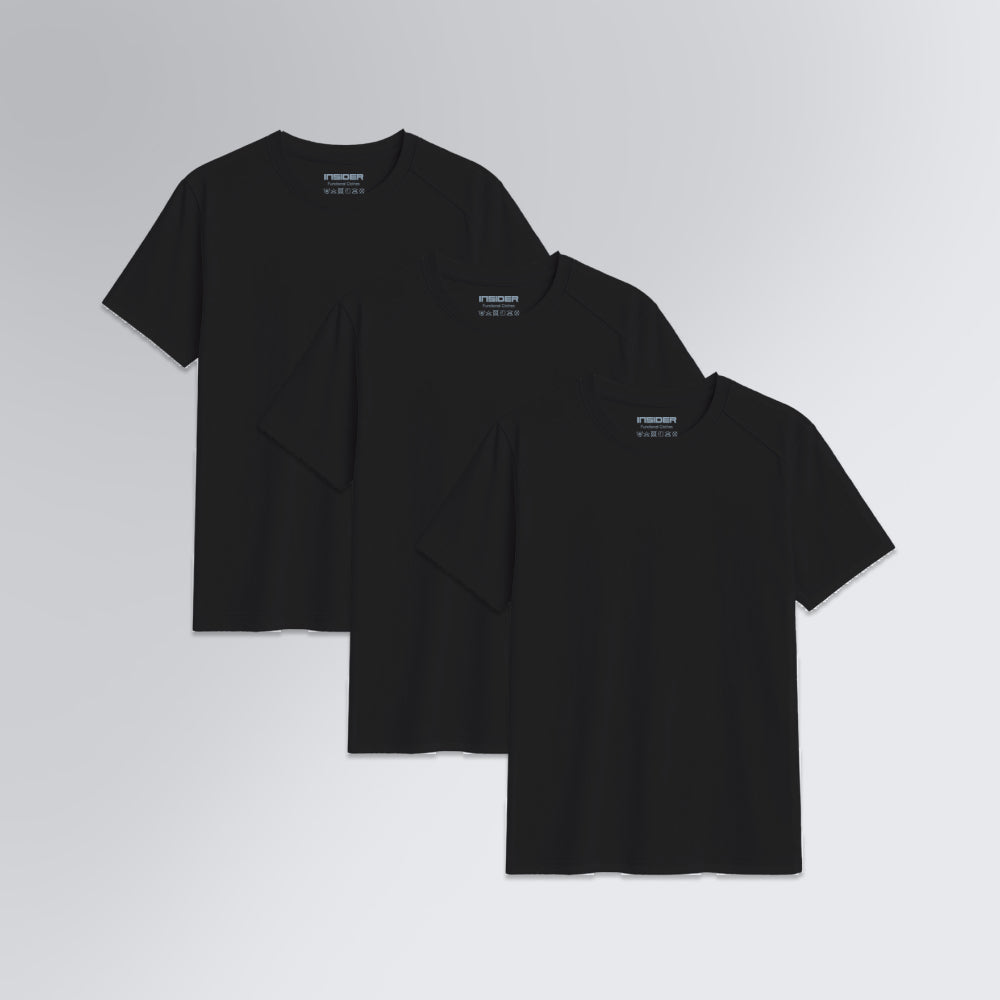 Kit 3 Camiseta Premium NEXTECH™ T-Shirt Masculina