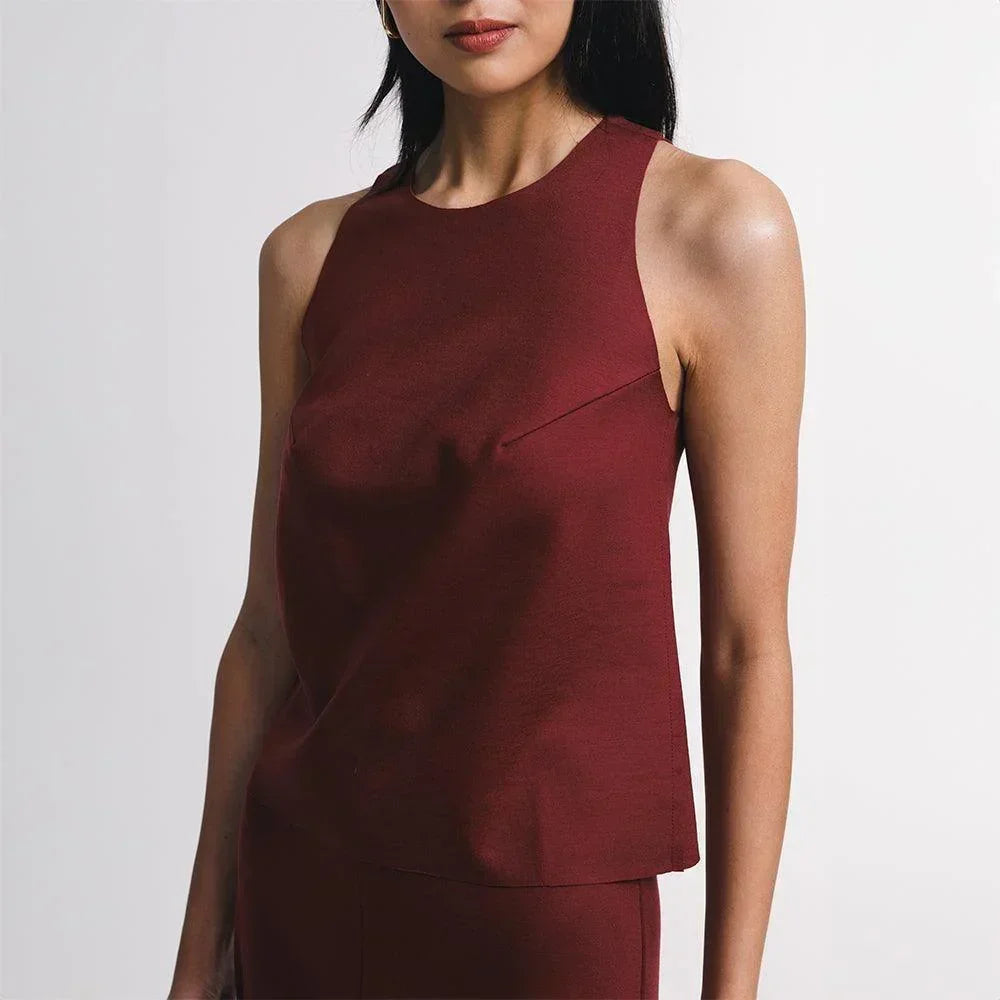 Minimal Top Feminino: design minimalista, tecido tecnológico e prático ...