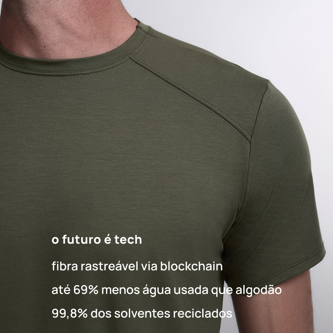 Camiseta Premium Tecnológica NEXTECH™ T-Shirt Masculina
