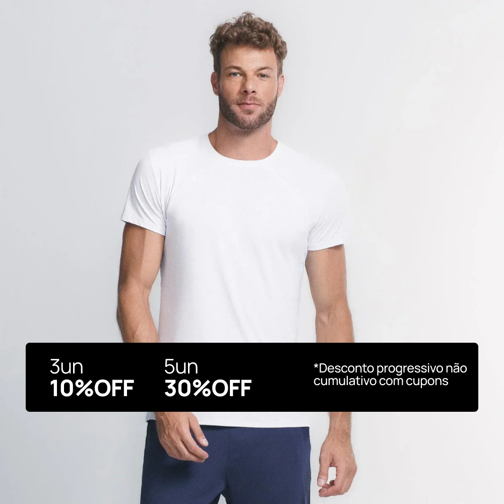 Camiseta Esportiva Performance T-Shirt 2.0 - Desconto Progressivo