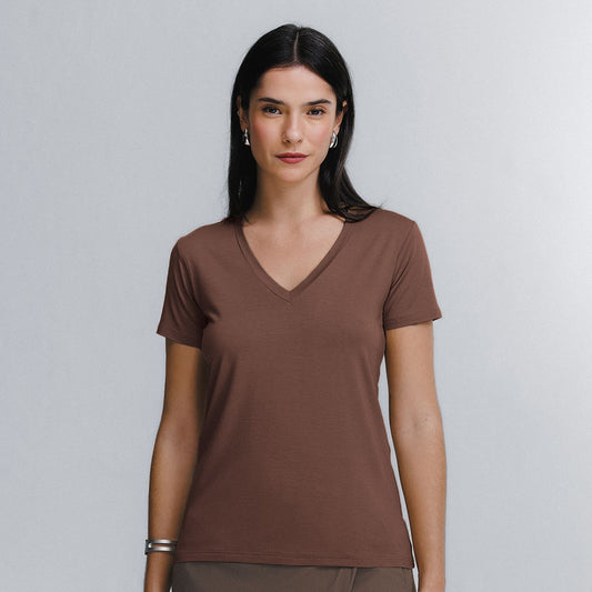 Kit Presente Tecnológico Feminino | Tech T-Shirt® Gola U e Tech T-Shirt® Gola V