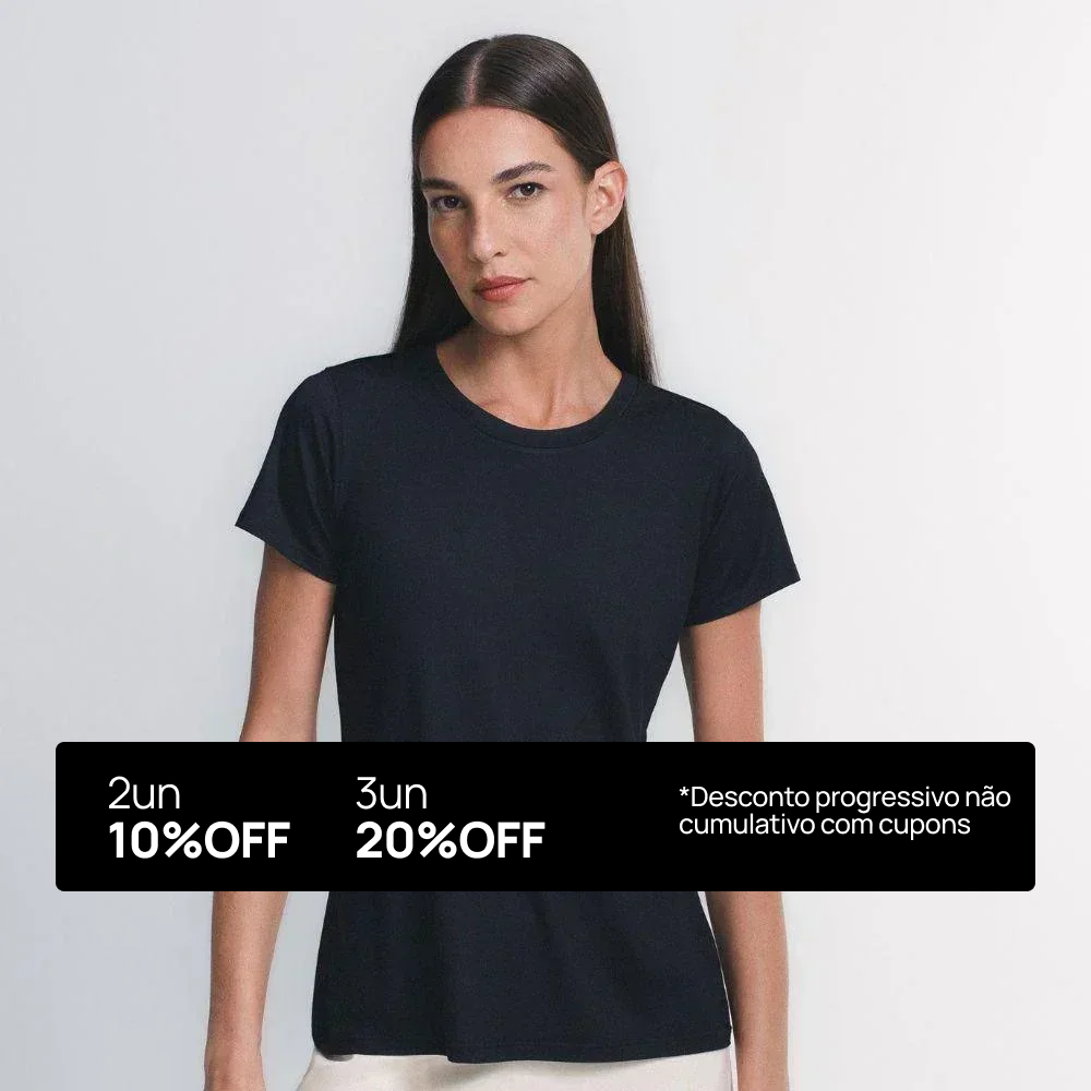 Tech T-Shirt® Feminina - Desconto Progressivo