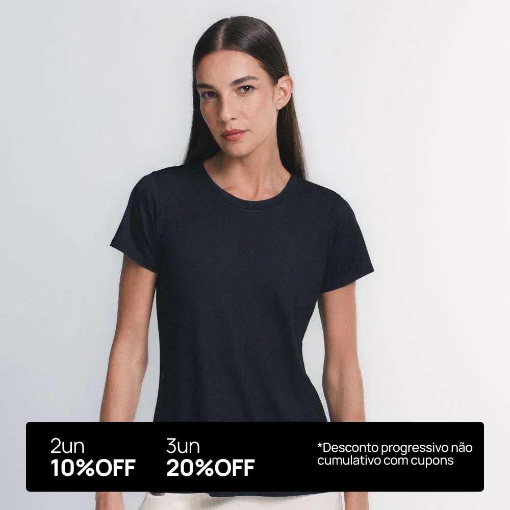 Tech T-Shirt® Feminina - Desconto Progressivo
