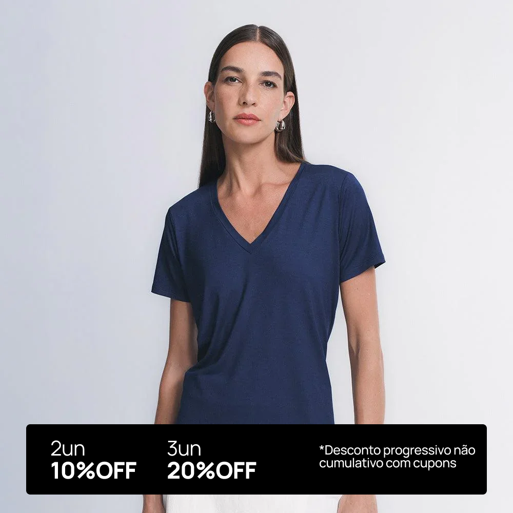 Tech T-Shirt® Gola V Feminina - Desconto Progressivo