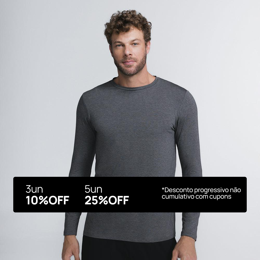 Tech T-Shirt® Manga Longa - Descontos Progressivos