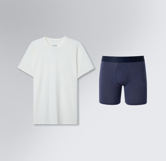 Conjunto Masculino Comfy | Tech T-Shirt e Cueca Comfort