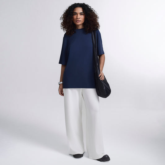 Conjunto Feminino Oversized | Camiseta e Wide Leg
