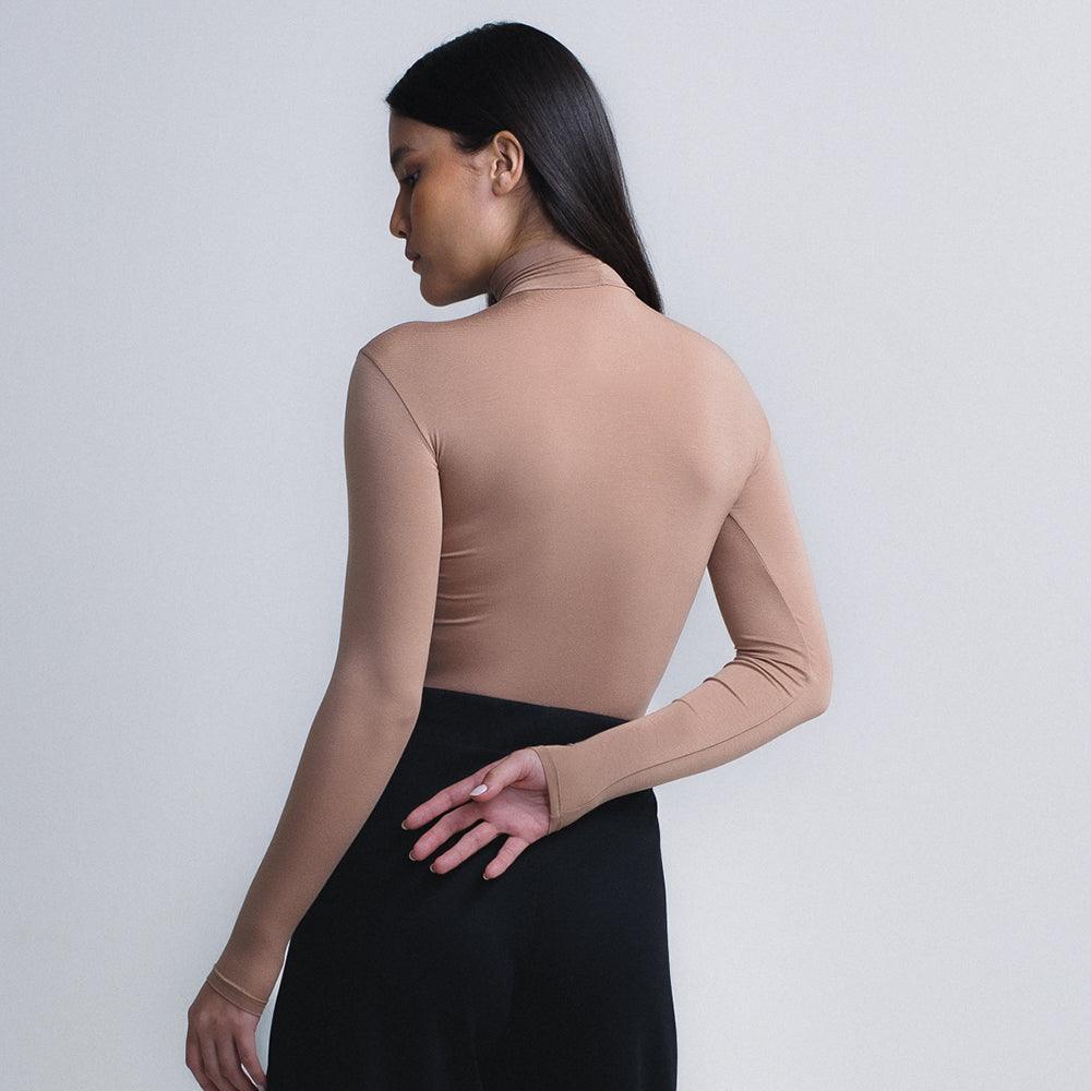 Blusa Skin Cropped Long Sleeve