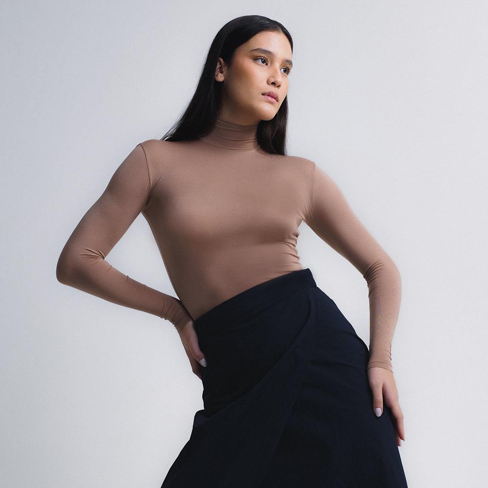 Blusa Skin Cropped Long Sleeve