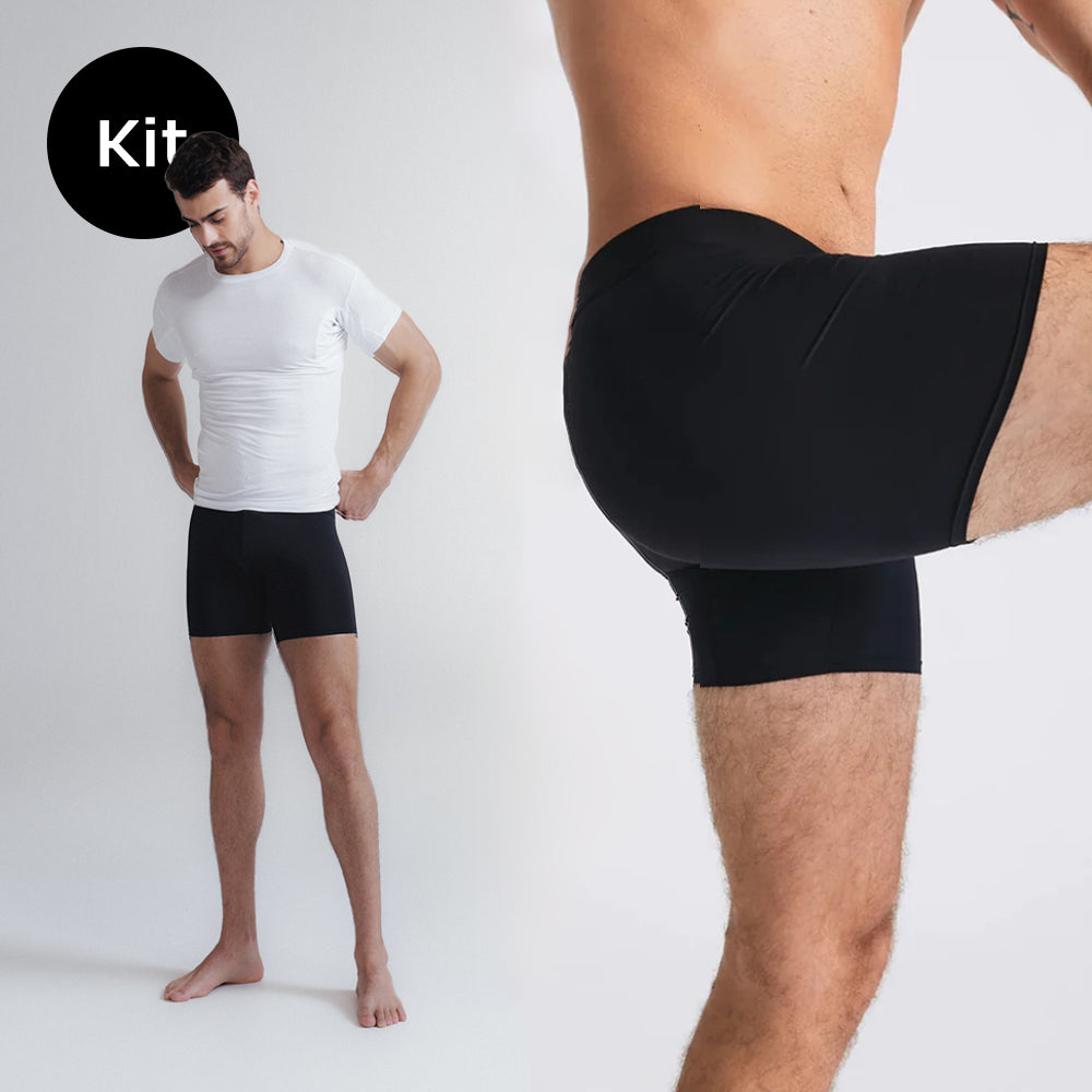 Kit 5 Cuecas Comfort + 5 Cuecas Performance